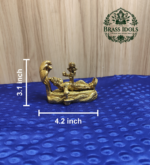 Brass Shri Padmanabha Swamy 3.1 Inch - Image 2