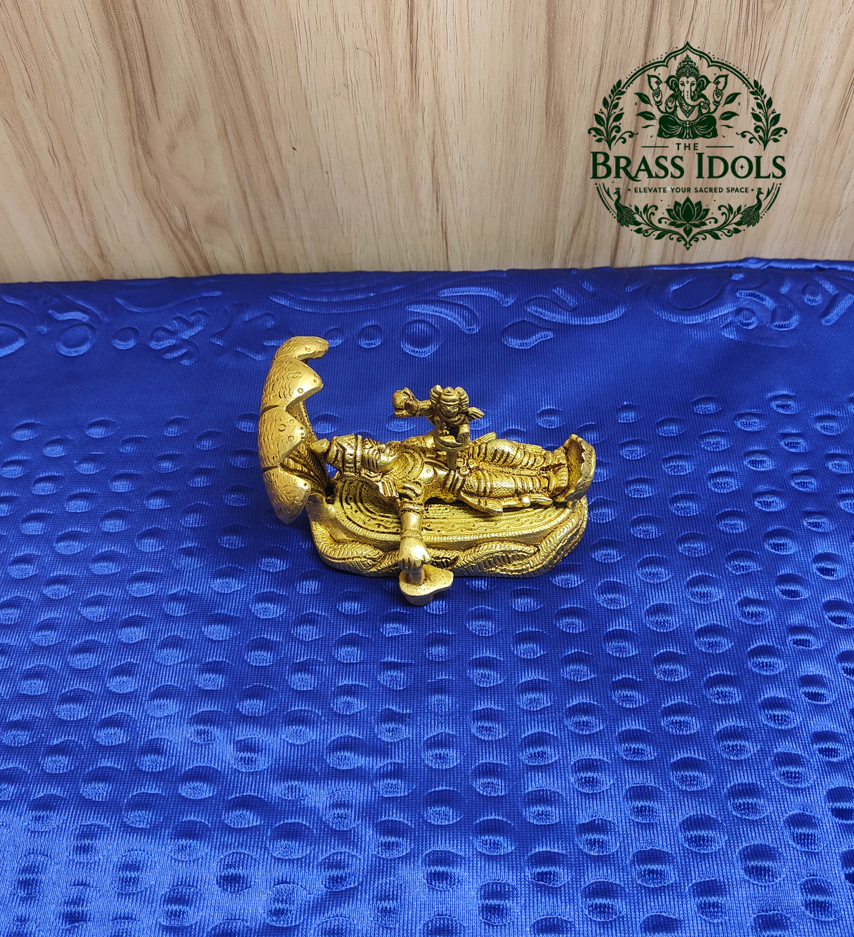 IMG20260928160730 Brass Shri Padmanabha Swamy 3.1 Inch - Image 1