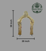 Brass Thiruvachi Arch 38 Inch - Image 2