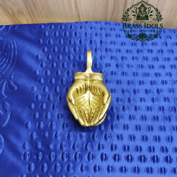 Brass Hand Shaped Oil Diya 4.5 Inch
