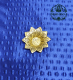 Brass Star-Shaped Flower Diya 2.8 Inch