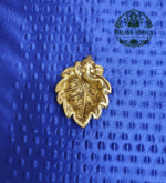 Brass Leaf Ganesha 4 Inch