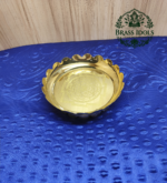 Brass Shree Yantra Lotus Stand 5.1 Inch - Image 3