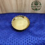 Brass Shree Yantra Lotus Stand 6.1 Inch