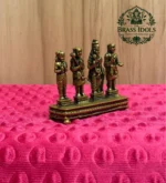 Premium Brass Nalvar Statue 2 Inch - Image 3